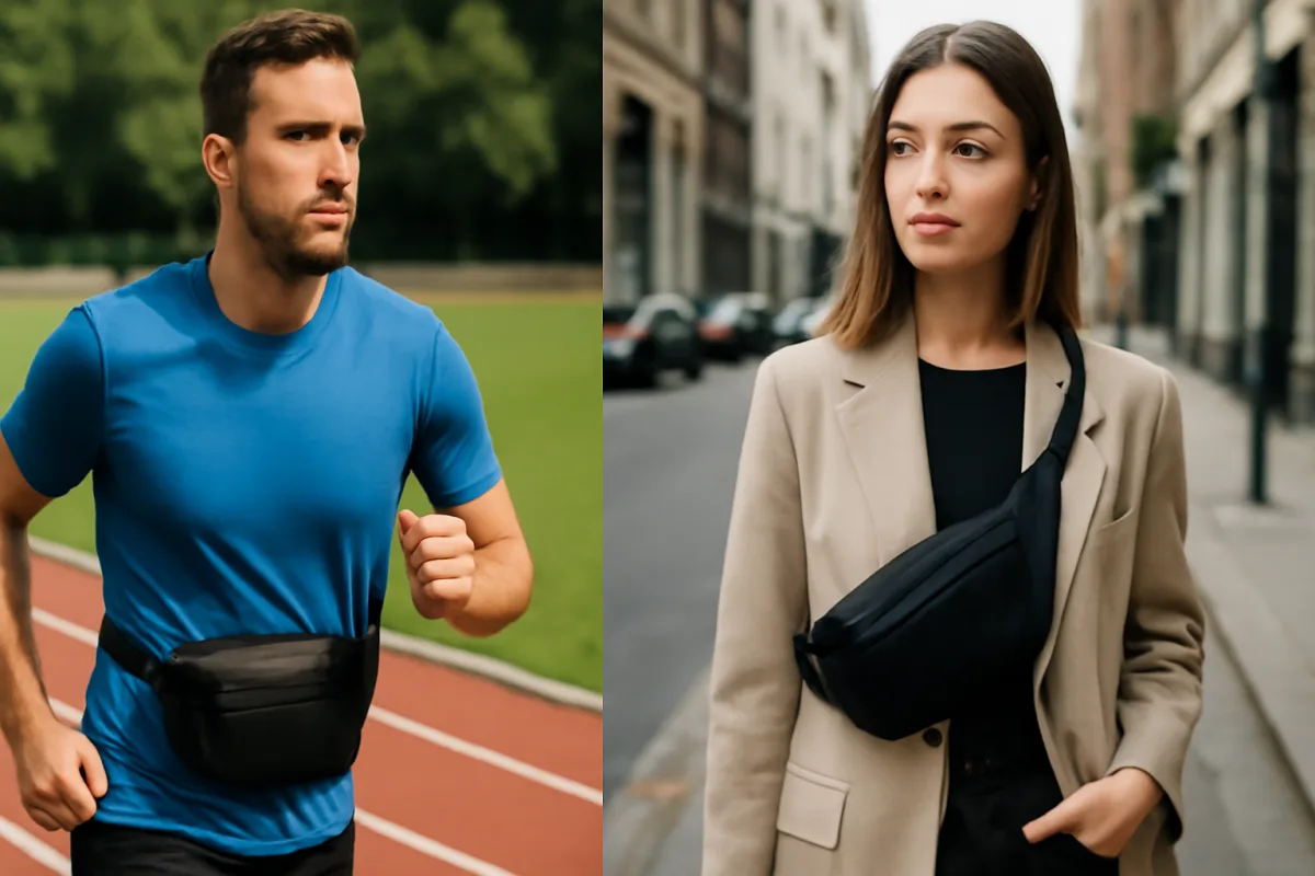 Marsupi sportivi: pratici solo per il fitness o must-have da città?