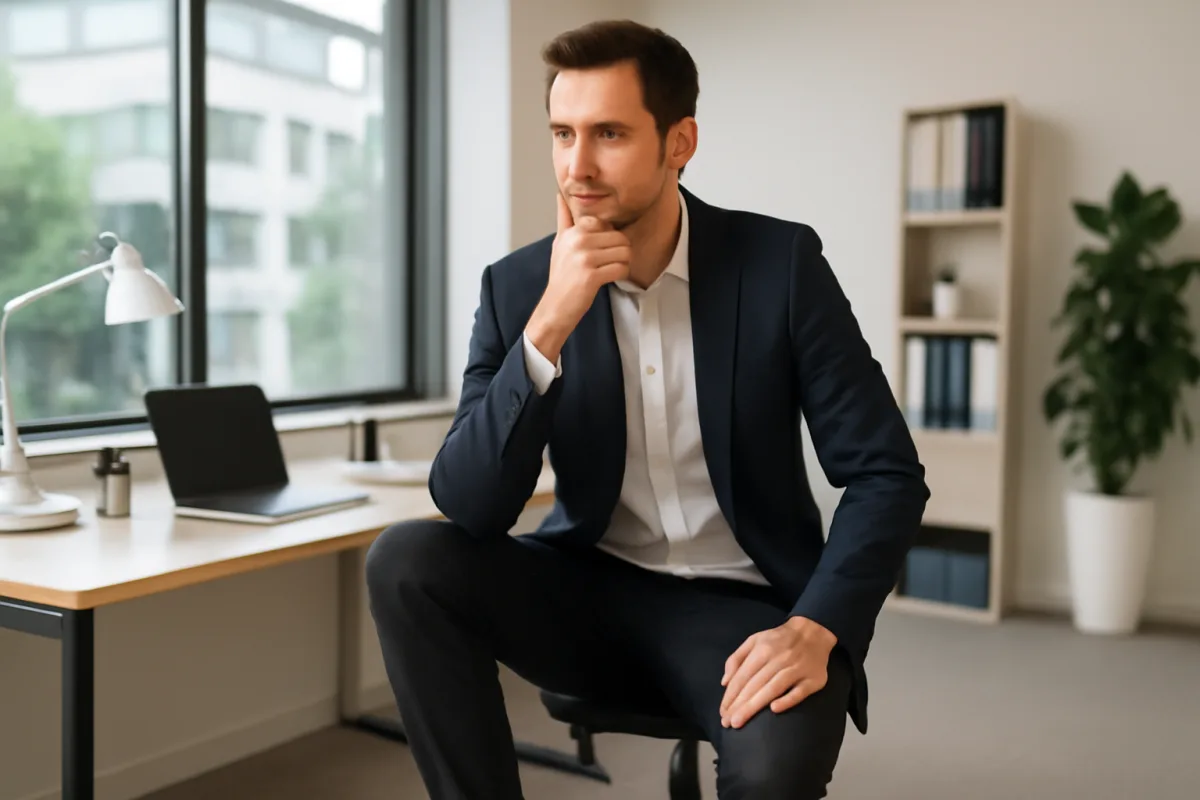Look sportivo in ufficio: sì o no ai pantaloni in tessuto tecnico?