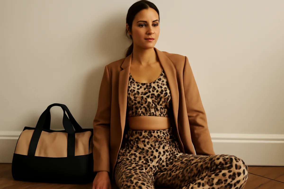 Abbigliamento sportivo a stampa animalier: come abbinarlo senza eccedere?