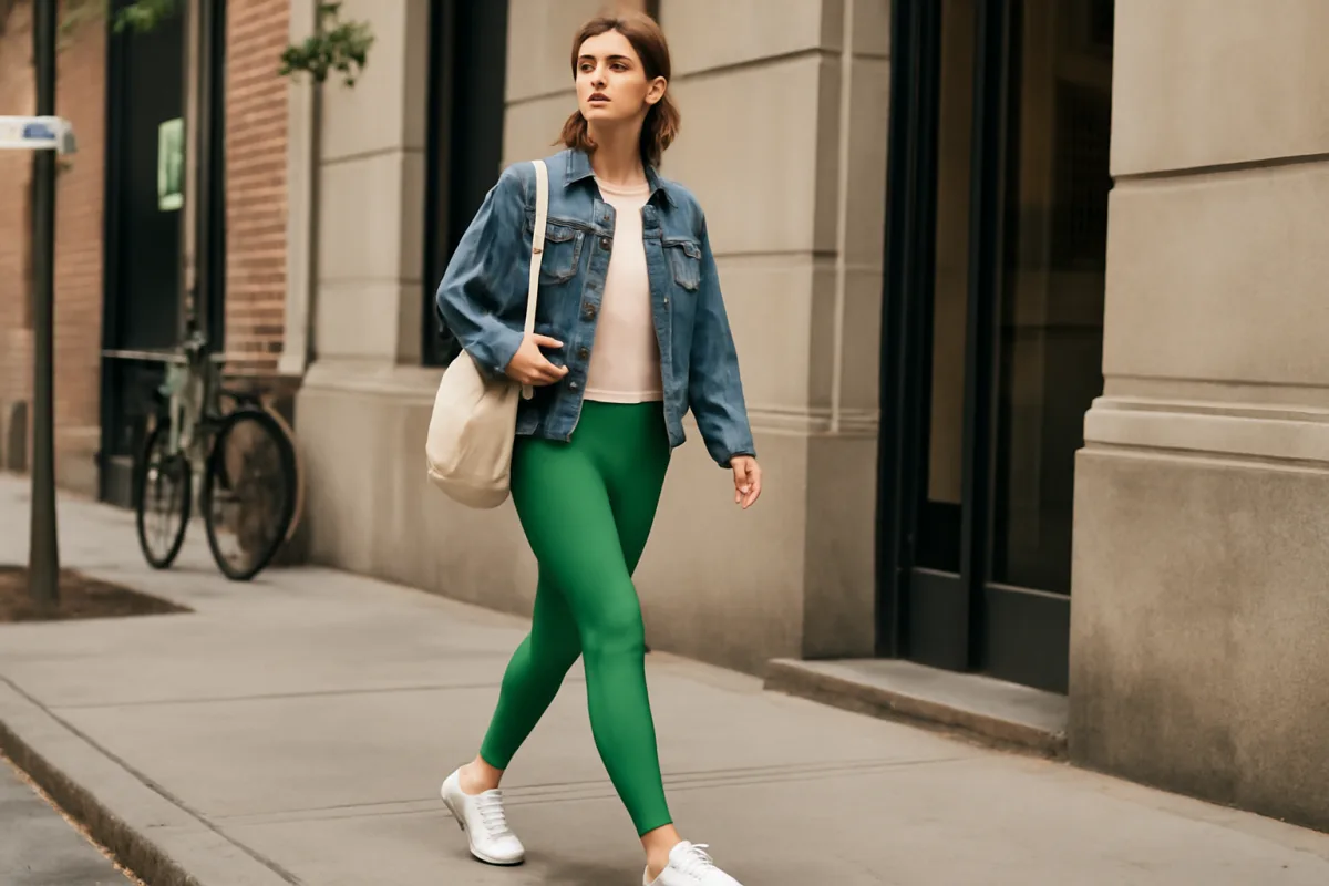 Leggings colorati sportivi: come abbinarli al look quotidiano senza errori