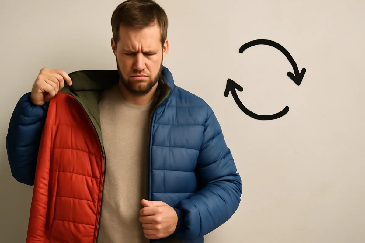 Giubbotti sportivi reversibili: doppia funzione o rischio confusione?