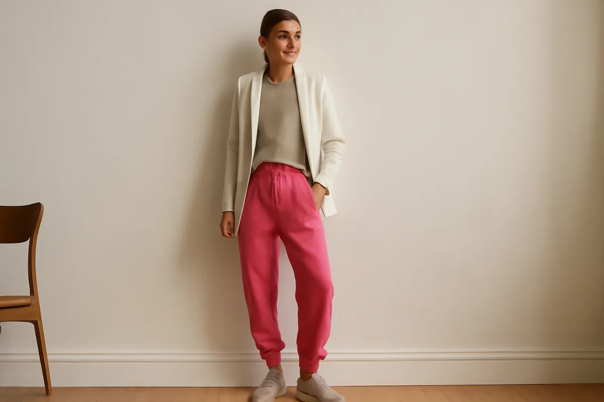 Joggers colorati: come abbinarli senza sembrare troppo sportivi?