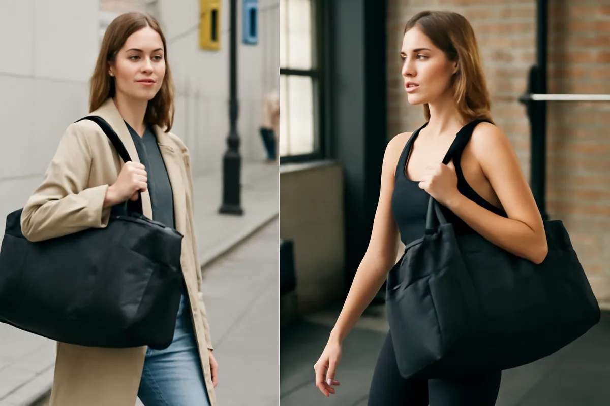 Borse tote sportive: solo per la palestra o anche per il look urbano?